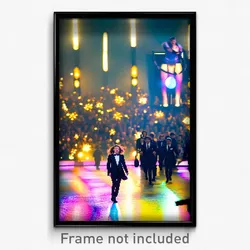 Pixel Art Poster - Buzzing March (8 Bit Psychedelic Trippy Video Game Print)