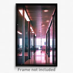 Pixel Art Poster - Glamorous Hospital (8 Bit Psychedelic Video Game Print)