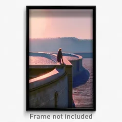 Pixel Art Poster - Vast Parapet (8 Bit Psychedelic Trippy Video Game Print)