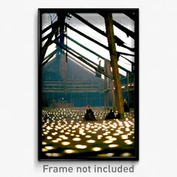 Pixel Art Poster - All Over The Place Granary (8 Bit Video Game Print)
