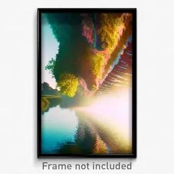 Pixel Art Poster - Tidy Creek (8 Bit Psychedelic Trippy Weird Video Game Print)
