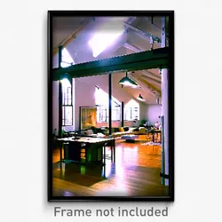 Pixel Art Poster - Puny Loft (8 Bit Psychedelic Trippy Weird Video Game Print)