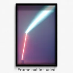 Pixel Art Poster - Pure Beacon (8 Bit Psychedelic Trippy Weird Video Game Print)