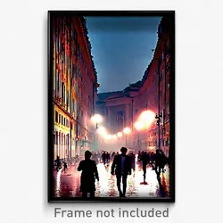 Pixel Art Poster - Long Vienna (8 Bit Psychedelic Trippy Weird Video Game Print)