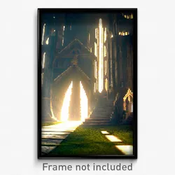 Pixel Art Poster - Measly Lair (8 Bit Psychedelic Trippy Weird Video Game Print)