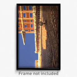 Pixel Art Poster - Humble Rome (8 Bit Psychedelic Trippy Weird Video Game Print)
