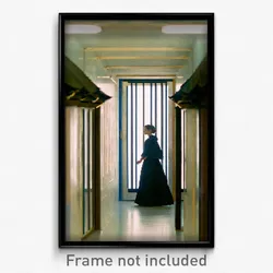 Pixel Art Poster - Simple Vestibule (8 Bit Psychedelic Trippy Video Game Print)