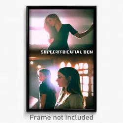 Pixel Art Poster - Superficial Den (8 Bit Psychedelic Trippy Video Game Print)