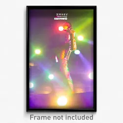 Pixel Art Poster - Zany Morass (8 Bit Psychedelic Trippy Weird Video Game Print)