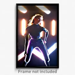 Pixel Art Poster - Acclaimed Turn (8 Bit Psychedelic Trippy Video Game Print)
