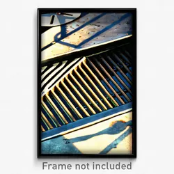 Pixel Art Poster - Nautical Grate (8 Bit Psychedelic Trippy Video Game Print)
