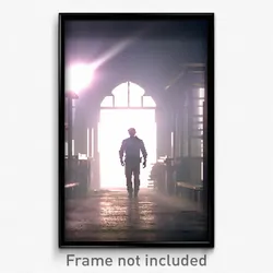 Pixel Art Poster - Alive Stable (8 Bit Psychedelic Trippy Video Game Print)