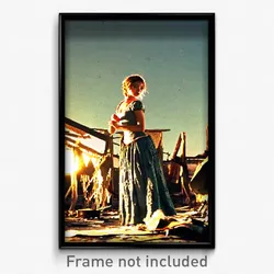 Pixel Art Poster - Tattered Muster (8 Bit Psychedelic Trippy Video Game Print)