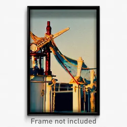 Pixel Art Poster - Nautical Cataract (8 Bit Psychedelic Trippy Video Game Print)