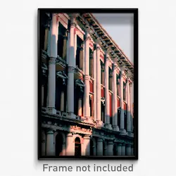 Pixel Art Poster - Lost Italian Architecture (8 Bit Video Game Print)