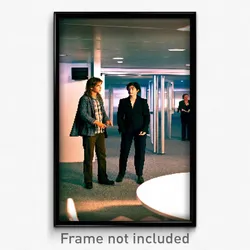 Pixel Art Poster - Agitated Meeting Place (8 Bit Psychedelic Video Game Print)