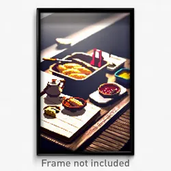 Pixel Art Poster - Simple Cobbler (8 Bit Psychedelic Trippy Video Game Print)