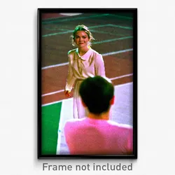 Pixel Art Poster - Candid Court (8 Bit Psychedelic Trippy Video Game Print)