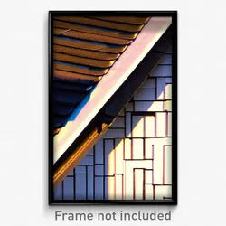 Pixel Art Poster - Coarse Gutter (8 Bit Psychedelic Trippy Video Game Print)