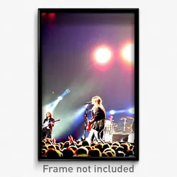 Pixel Art Poster - Whopping Concert (8 Bit Psychedelic Trippy Video Game Print)
