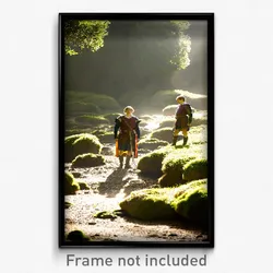 Pixel Art Poster - Great Middens (8 Bit Psychedelic Trippy Video Game Print)