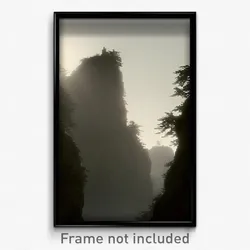 Pixel Art Poster - Dreary Gulch (8 Bit Psychedelic Trippy Video Game Print)