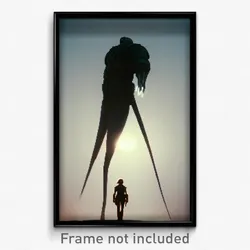 Pixel Art Poster - Thin Giant (8 Bit Psychedelic Trippy Weird Video Game Print)
