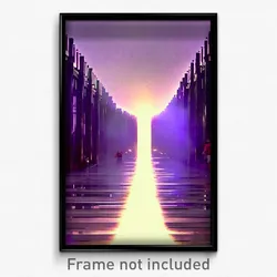 Pixel Art Poster - Normal Rill (8 Bit Psychedelic Trippy Weird Video Game Print)