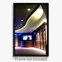 Pixel Art Poster - Well Made Home Theatre (8 Bit Psychedelic Video Game Print)