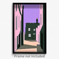 Pixel Art Poster - Simple Mews (8 Bit Psychedelic Trippy Weird Video Game Print)