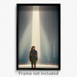 Pixel Art Poster - Tall Strand (8 Bit Psychedelic Trippy Weird Video Game Print)