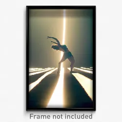 Pixel Art Poster - Agile Bend (8 Bit Psychedelic Trippy Weird Video Game Print)