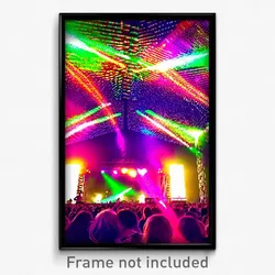 Pixel Art Poster - Impressive Music Festival (8 Bit Video Game Print)