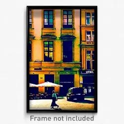Pixel Art Poster - Normal Vienna (8 Bit Psychedelic Trippy Video Game Print)
