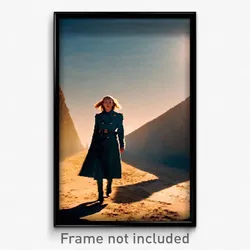 Pixel Art Poster - Faraway Trench (8 Bit Psychedelic Trippy Video Game Print)