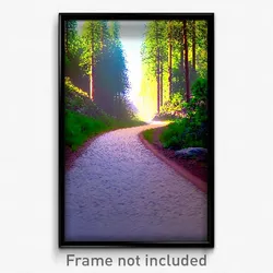 Pixel Art Poster - Homely Trail (8 Bit Psychedelic Trippy Video Game Print)
