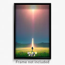 Pixel Art Poster - Beloved Motte (8 Bit Psychedelic Trippy Video Game Print)