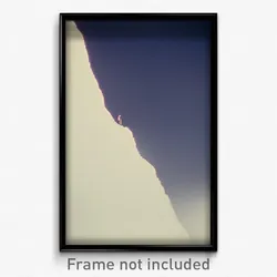 Pixel Art Poster - Muted Ridge (8 Bit Psychedelic Trippy Weird Video Game Print)
