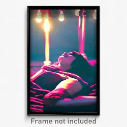 Pixel Art Poster - Flickering Bedlam (8 Bit Psychedelic Trippy Video Game Print)