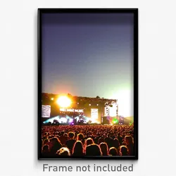 Pixel Art Poster - Well Made Music Festival (8 Bit Psychedelic Video Game Print)