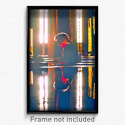 Pixel Art Poster - Reflecting Dais (8 Bit Psychedelic Trippy Video Game Print)