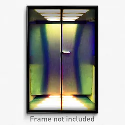 Pixel Art Poster - Authentic Trapdoor (8 Bit Psychedelic Video Game Print)