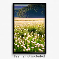 Pixel Art Poster - Majestic Prairie (8 Bit Psychedelic Trippy Video Game Print)