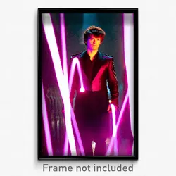Pixel Art Poster - Thick Gambit (8 Bit Psychedelic Trippy Video Game Print)
