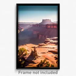 Pixel Art Poster - Whopping Mesa (8 Bit Psychedelic Trippy Video Game Print)