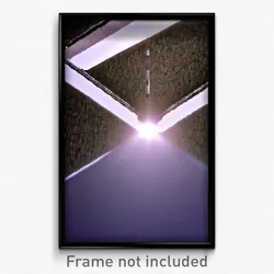 Pixel Art Poster - Gregarious Overhang (8 Bit Psychedelic Video Game Print)