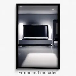 Pixel Art Poster - Gray Television (8 Bit Psychedelic Trippy Video Game Print)