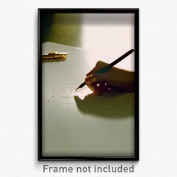 Pixel Art Poster - Mellow Pen (8 Bit Psychedelic Trippy Weird Video Game Print)
