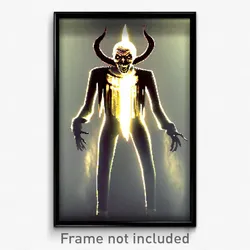 Pixel Art Poster - Sharp Grotesque (8 Bit Psychedelic Trippy Video Game Print)