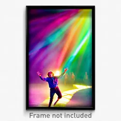 Pixel Art Poster - Zany Gulch (8 Bit Psychedelic Trippy Weird Video Game Print)